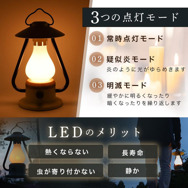LEDランタン LANTERN PP-01 USB - PYKES PEAK