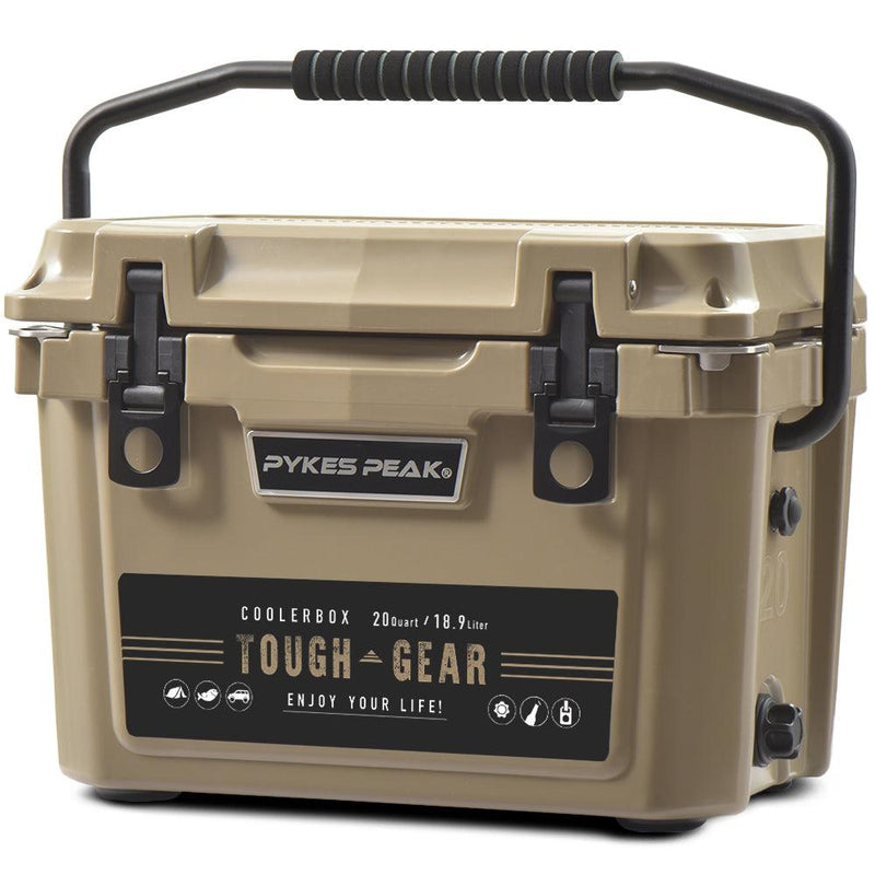 大型ハードクーラーボックス 20QT(18.9L )/45QT(42.6L ) - PYKES PEAK