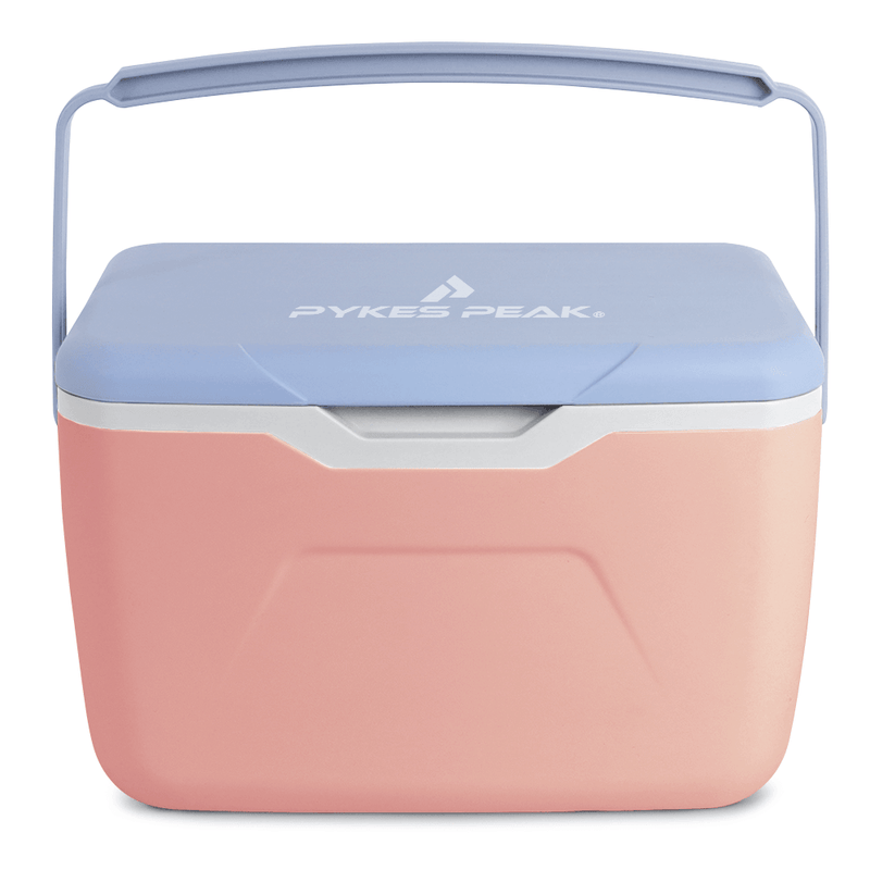 PYKES PEAK (パイクスピーク）クーラーボックス 20L (保冷剤付き) BBQ ピクニック レジャー用 【FUN SERIES】NORDICBLUE ※予約販売商品です - PYKES PEAK