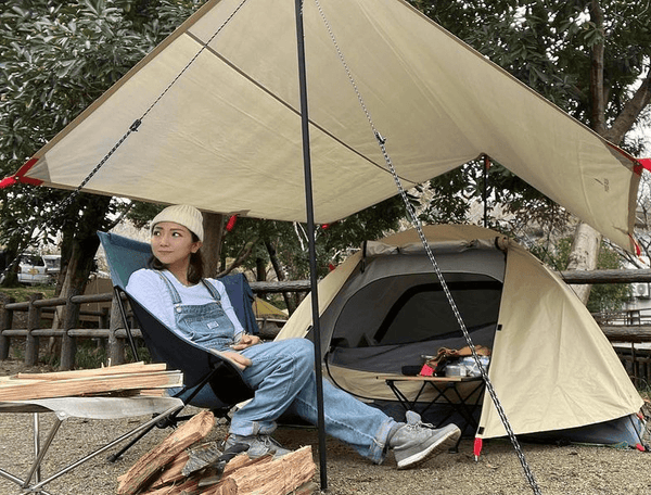 スクエアタープ 1-2人用 3~4人用 5~6人用 5色 SQUARE TARP - PYKES PEAK